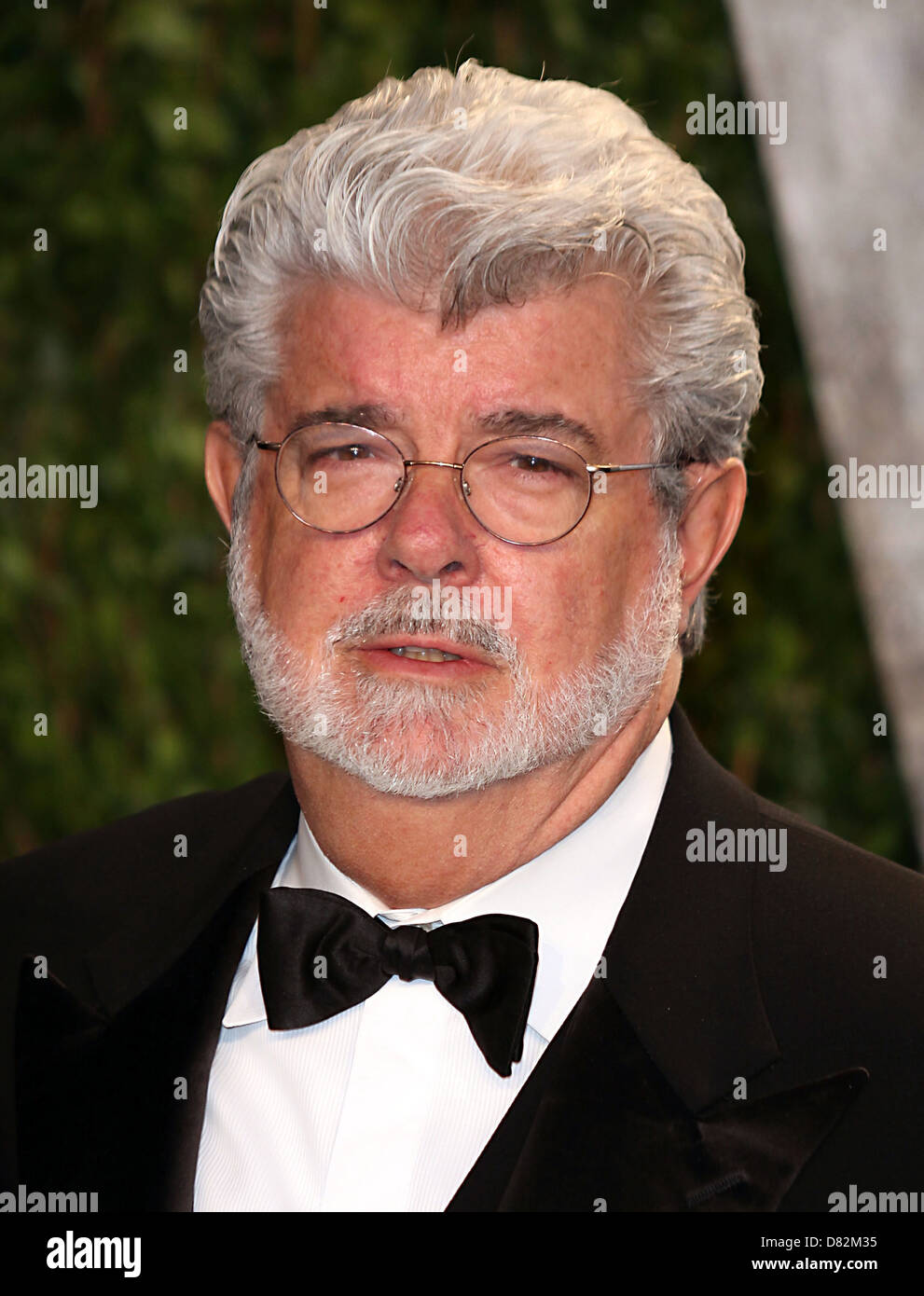 George Lucas 2012 Vanity Fair Oscar Party im Sunset Tower Hotel - West Hollywood, Kalifornien eingetroffen - 26.02.12 Stockfoto