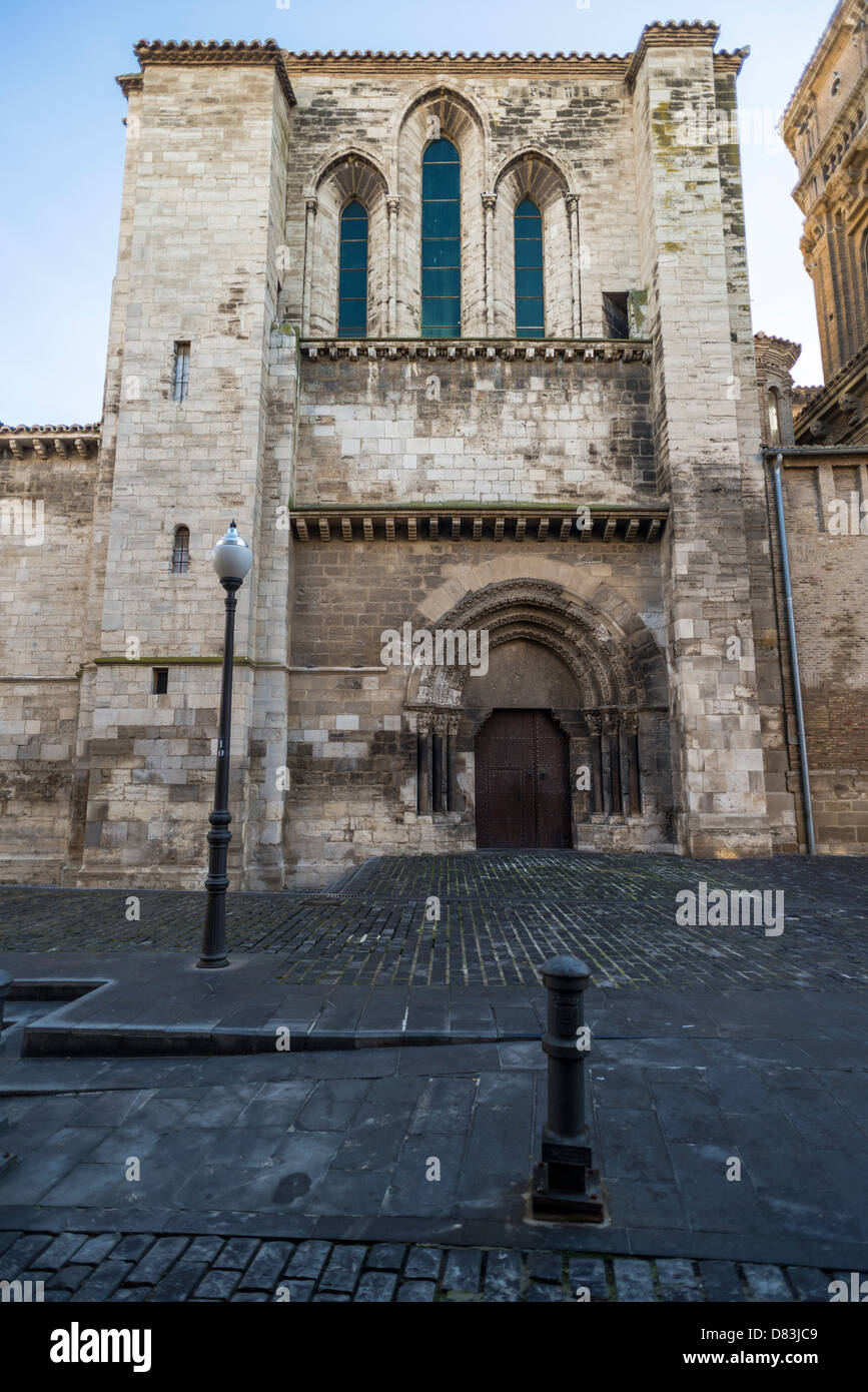 Santa Maria Kathedrale von Tudela, Navarra, Spanien Stockfoto