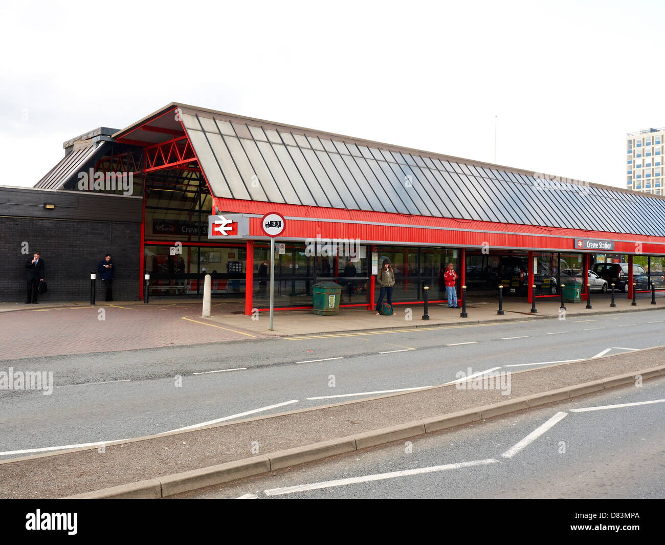 Bahnhof Crewe Cheshire UK Stockfoto