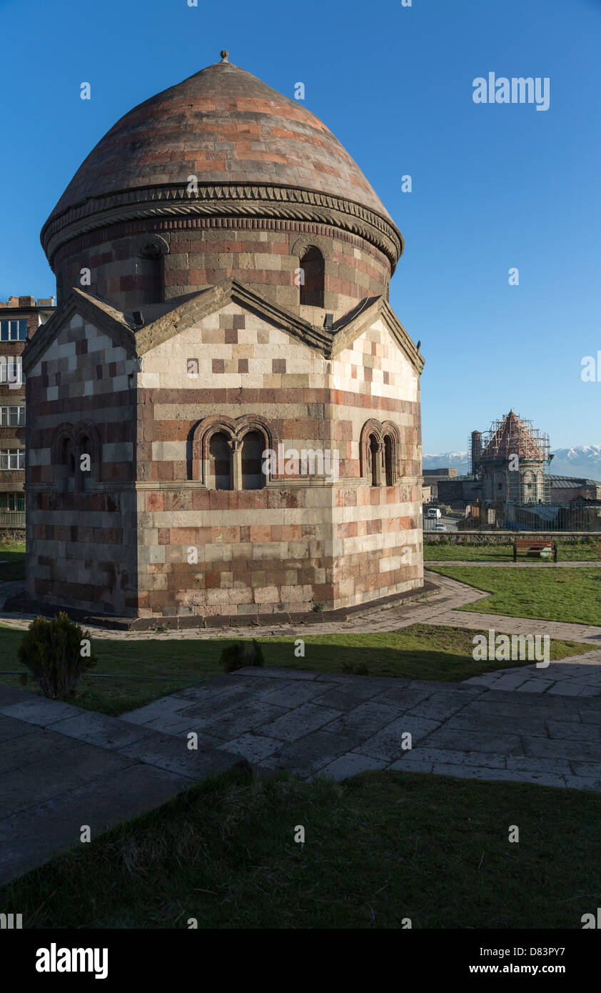 Mausoleum von Emir Saltuk, Erzerum, Anatolien, Türkei Stockfoto