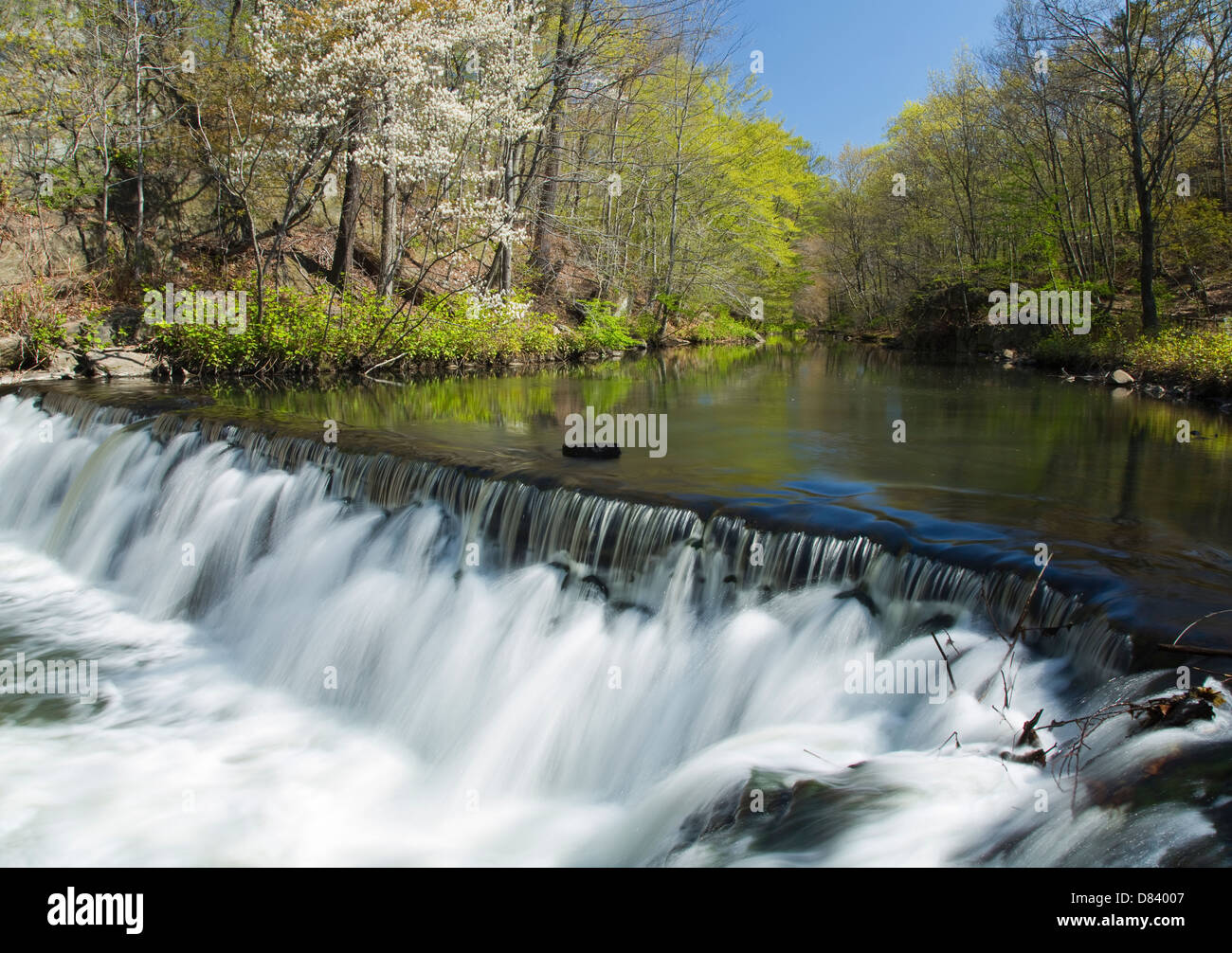 Time Lapse Wasserfall und Stream (soft-Motion Blur) Stockfoto