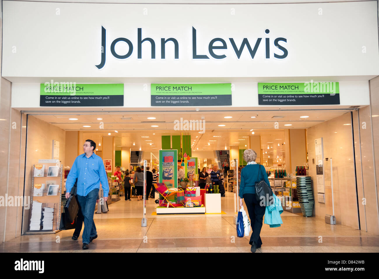 John Lewis Shop, Bristol, UK. Stockfoto
