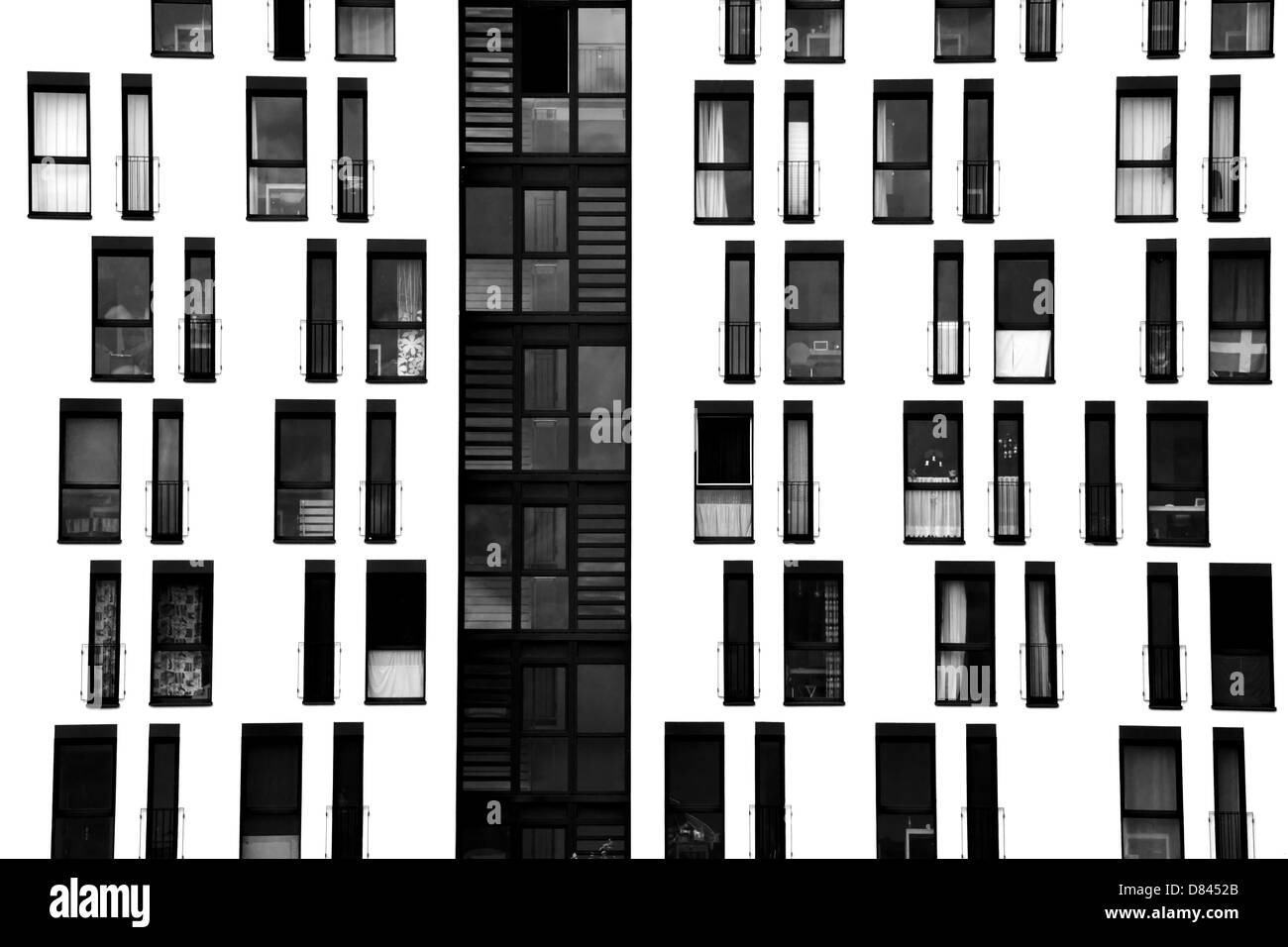 Fenster Fassade Stockfoto