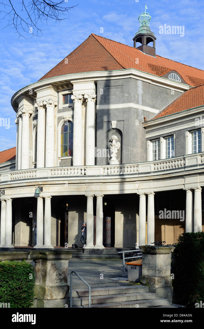 Universität Hamburg, Hauptgebäude gebaut 1911, Edmund-Siemers-Allee, Hamburg, Deutschland Stockfoto