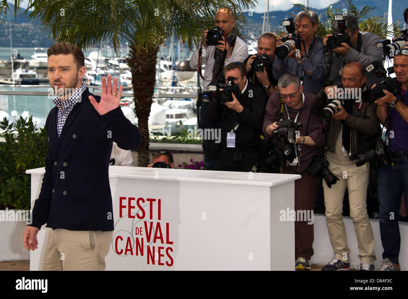 Cannes, Frankreich. 19. Mai 2013.  Justin Timberlake am Cannes Film Festival 2013 besucht die Photocall 'Inside Llewyn Davis'. © James McCauley / Alamy Live News Stockfoto