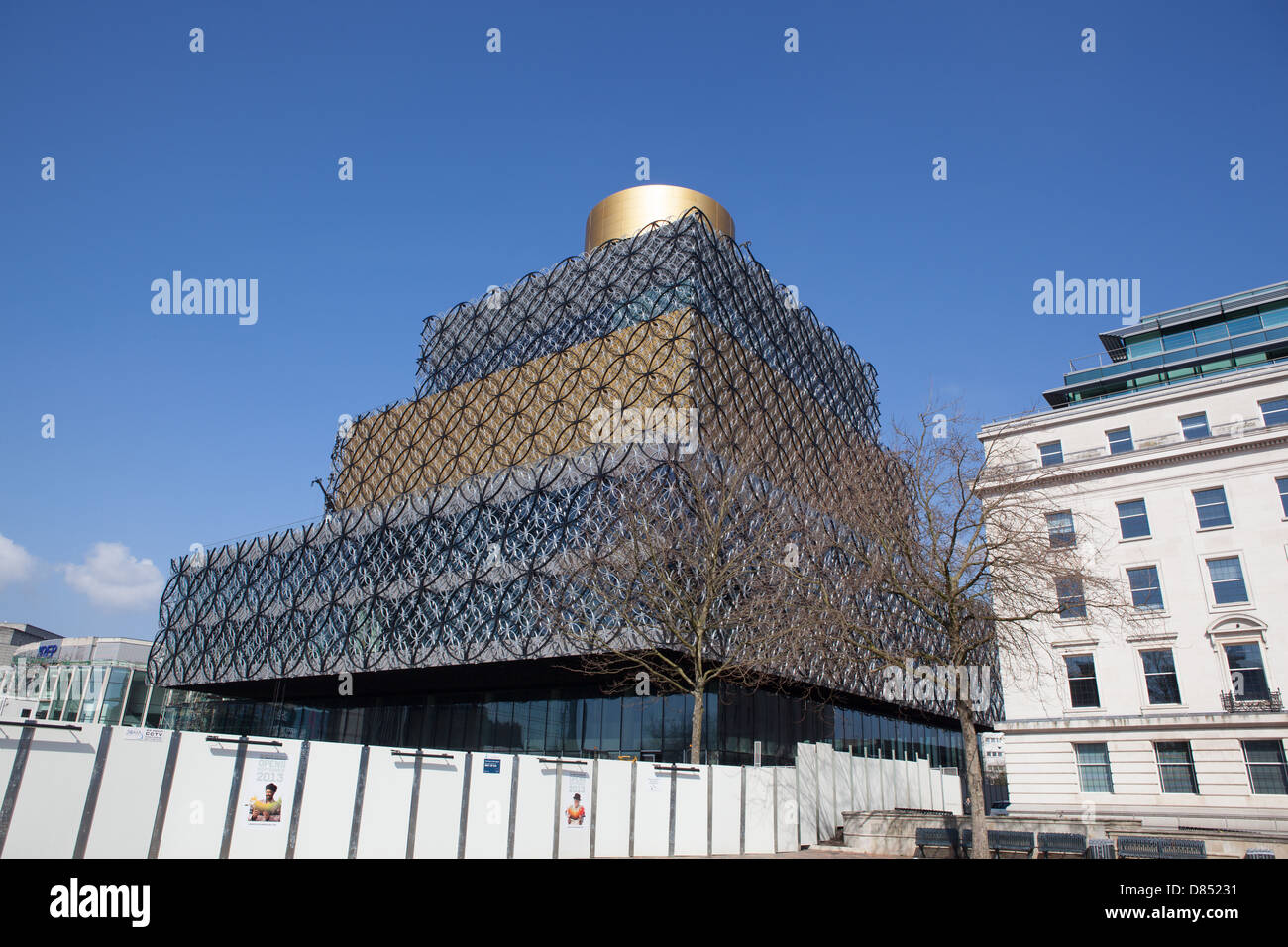 Die fast fertige Library of Birmingham April 2013. Voraussichtlich im September 2013 eröffnet. Stockfoto