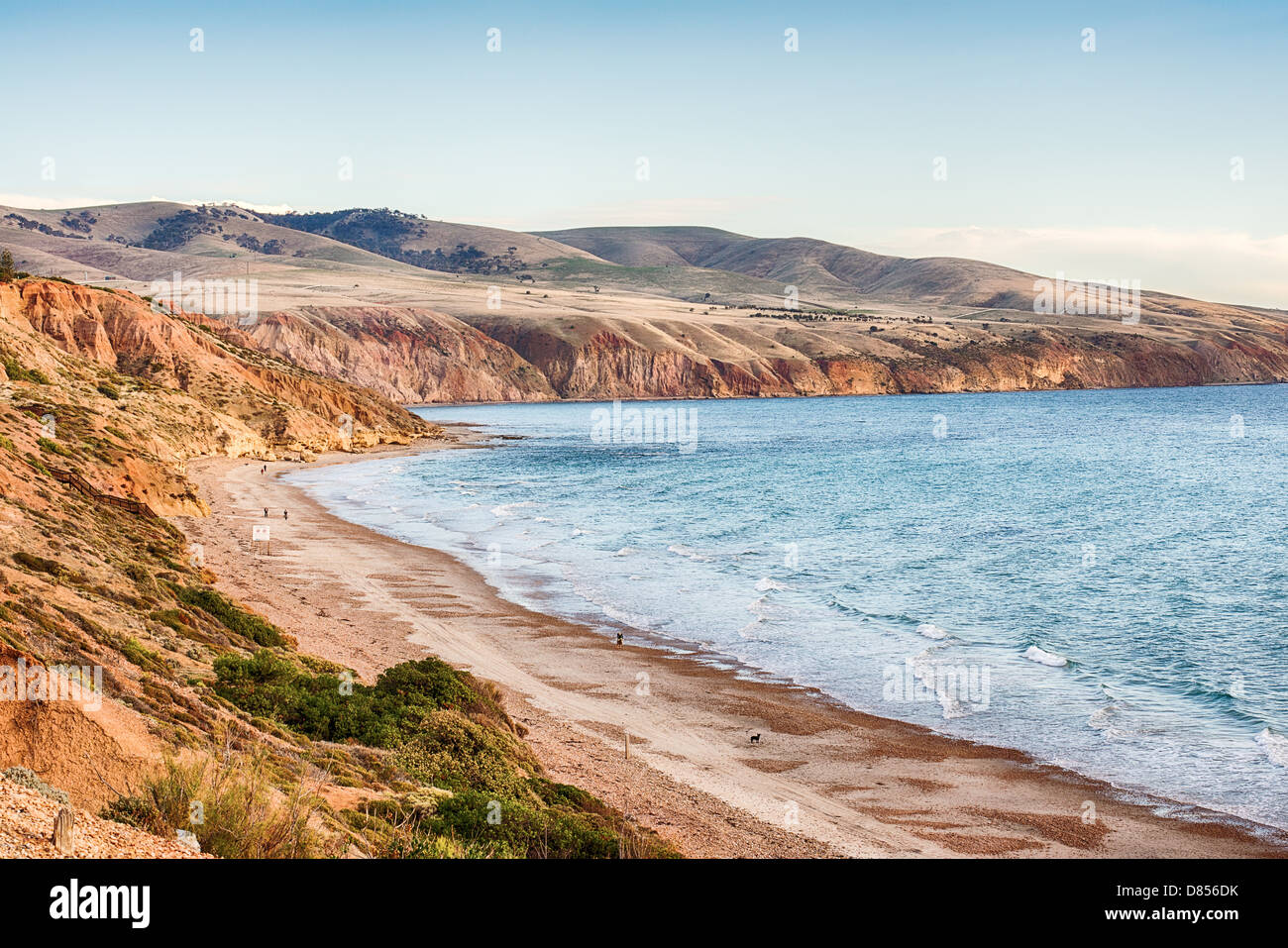 Der malerische Aldinga Bay Area der Fleurieu-Halbinsel Stockfoto