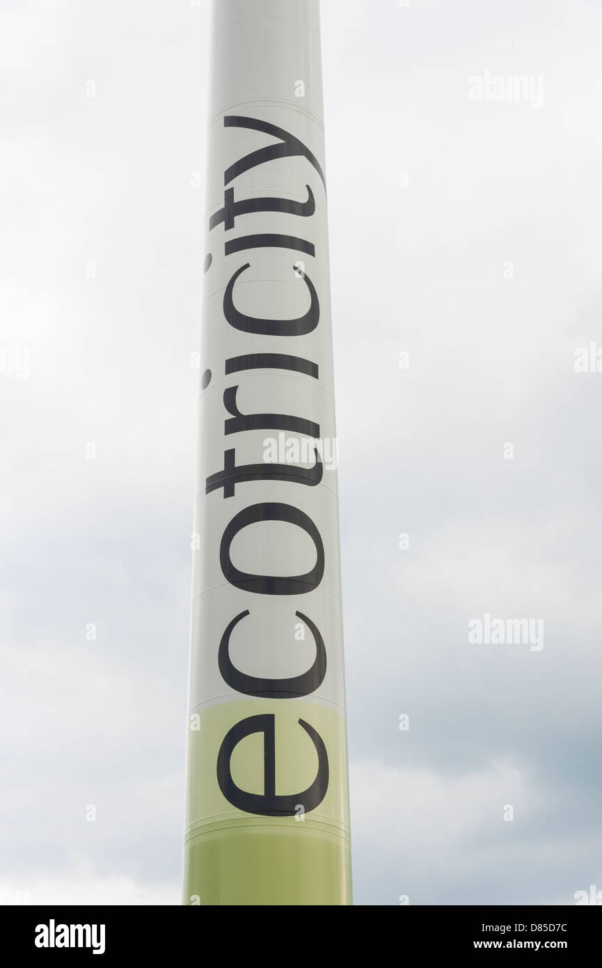 Die Ecotricity Stromerzeugung Windkraftanlage am Green Park Reading Berkshire UK Stockfoto