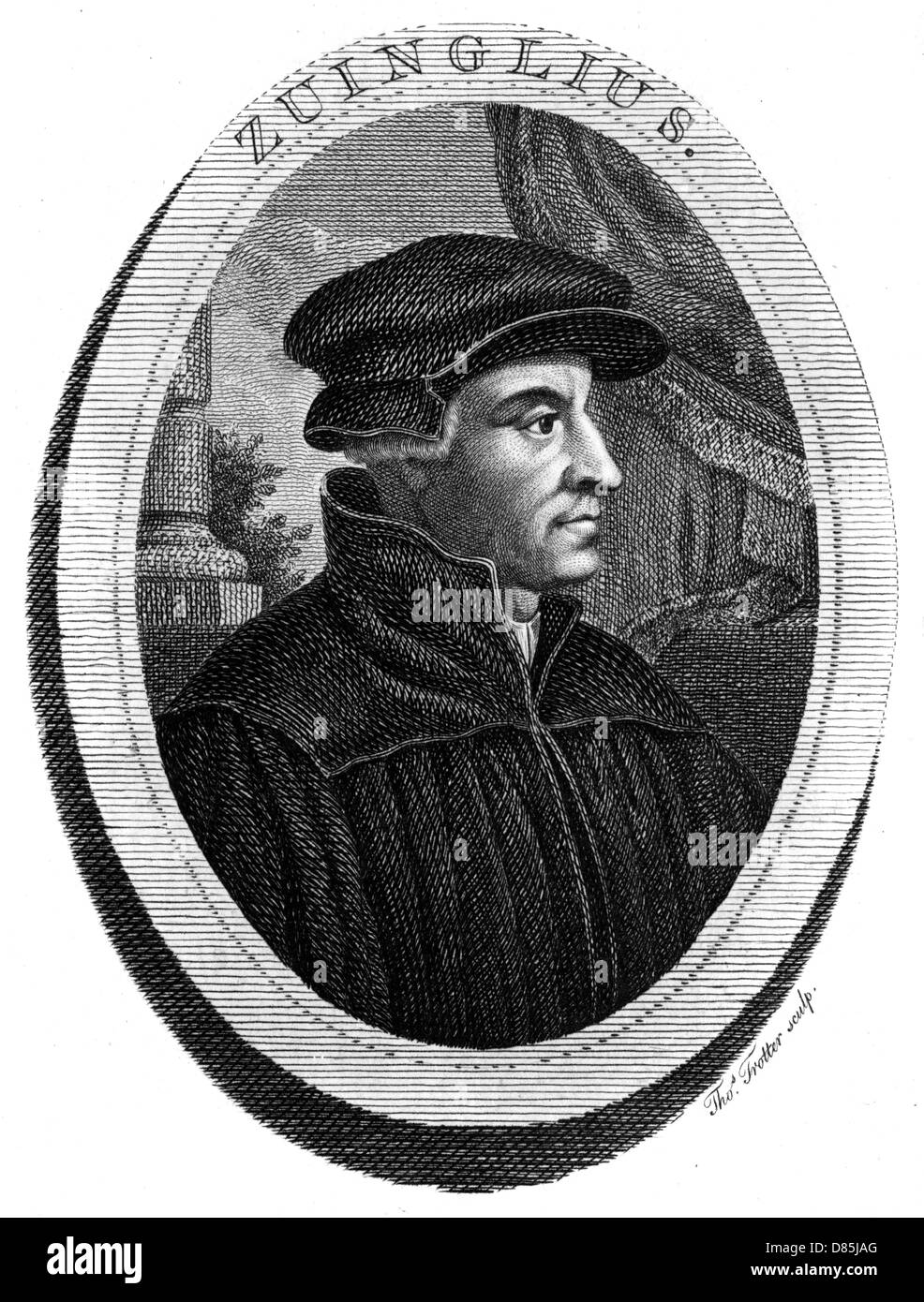 Ulrich Zwingli Stockfoto