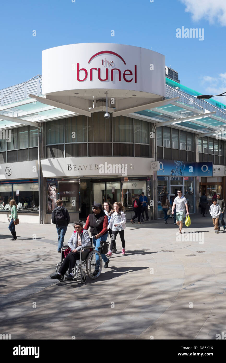 Brunel Einkaufszentrum Swindon Stockfoto