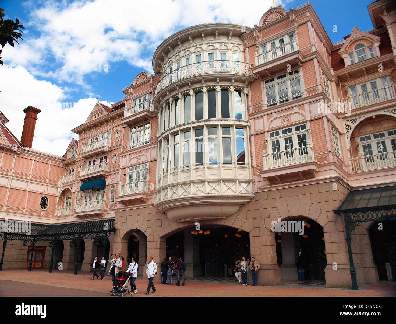 Disneyland Park, Paris. Stockfoto