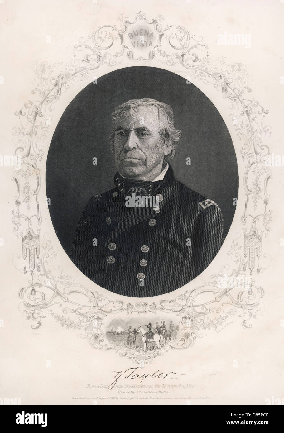 Zachary Taylor Stockfoto