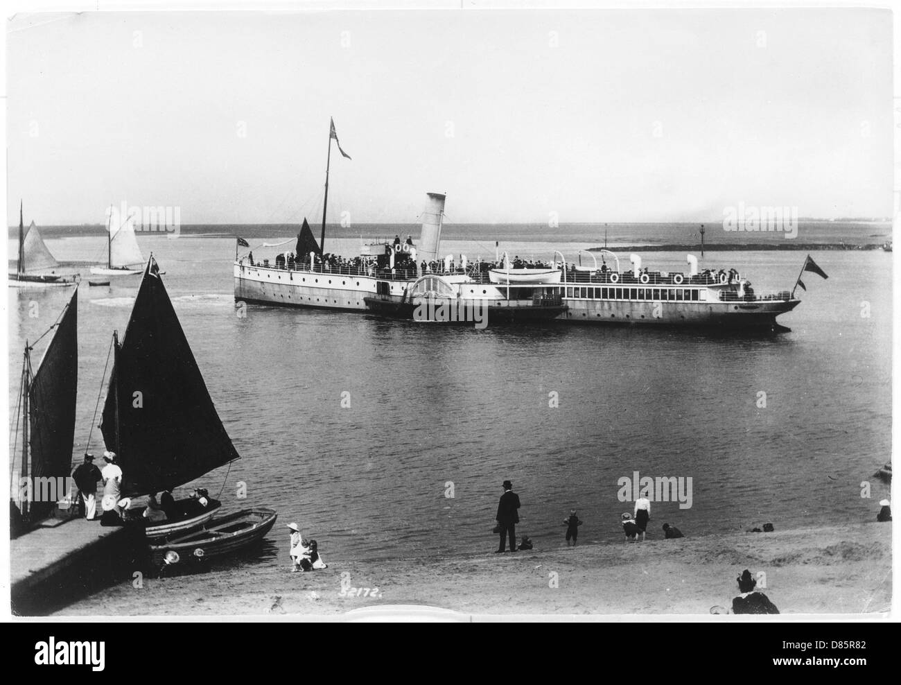 Lady Margaret Paddle Steamer Stockfoto