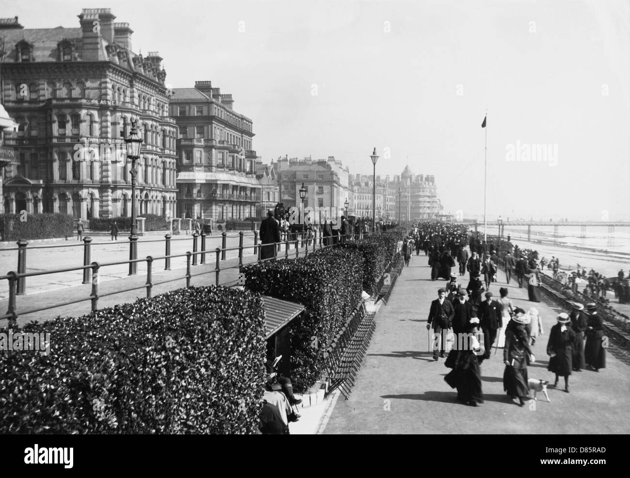 Eastbourne 1901 Stockfoto
