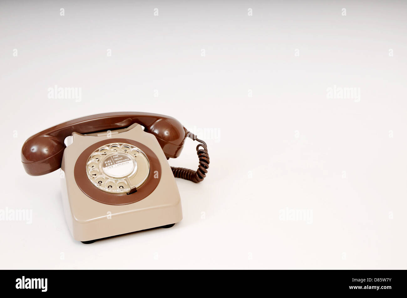 Alten Stil britischen Telefon. Stockfoto