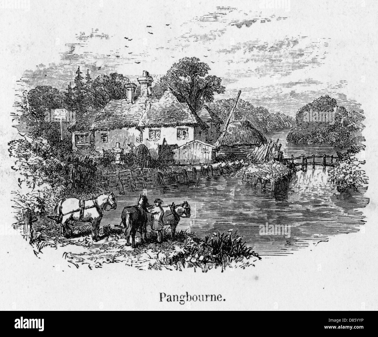 Pangbourne, Berkshire Stockfoto