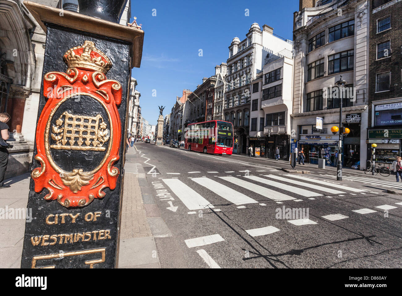 Fleet Street Szene, City of Westminster, London, England, UK Stockfoto