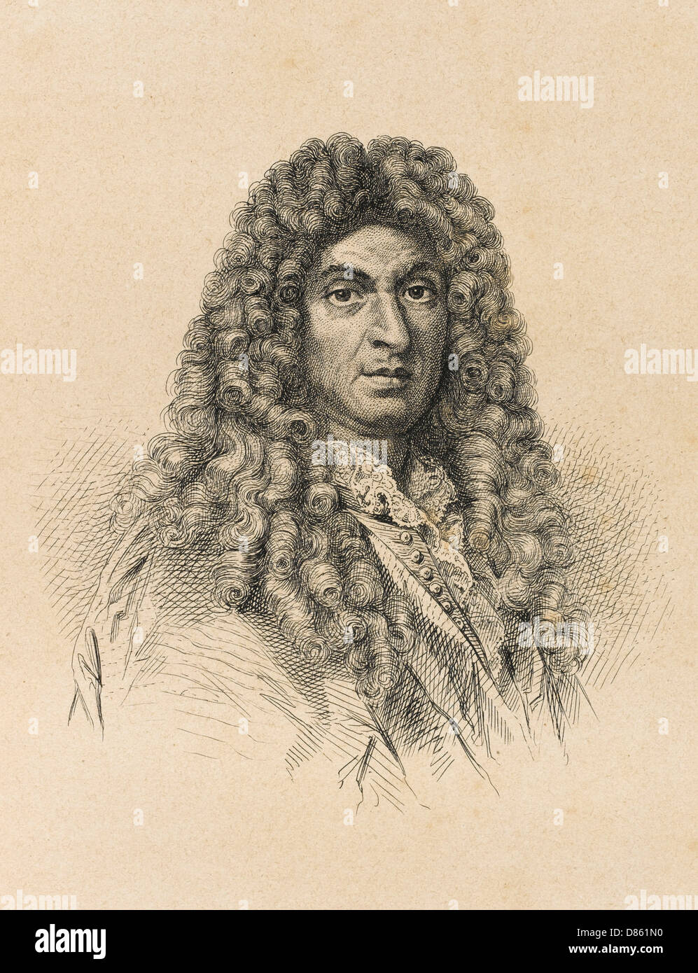 Lully, Jean Baptiste 1639-1687 Stockfoto