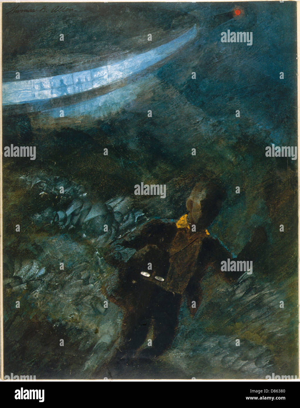 UFO-Entführung In New Hampshire, Usa Stockfoto