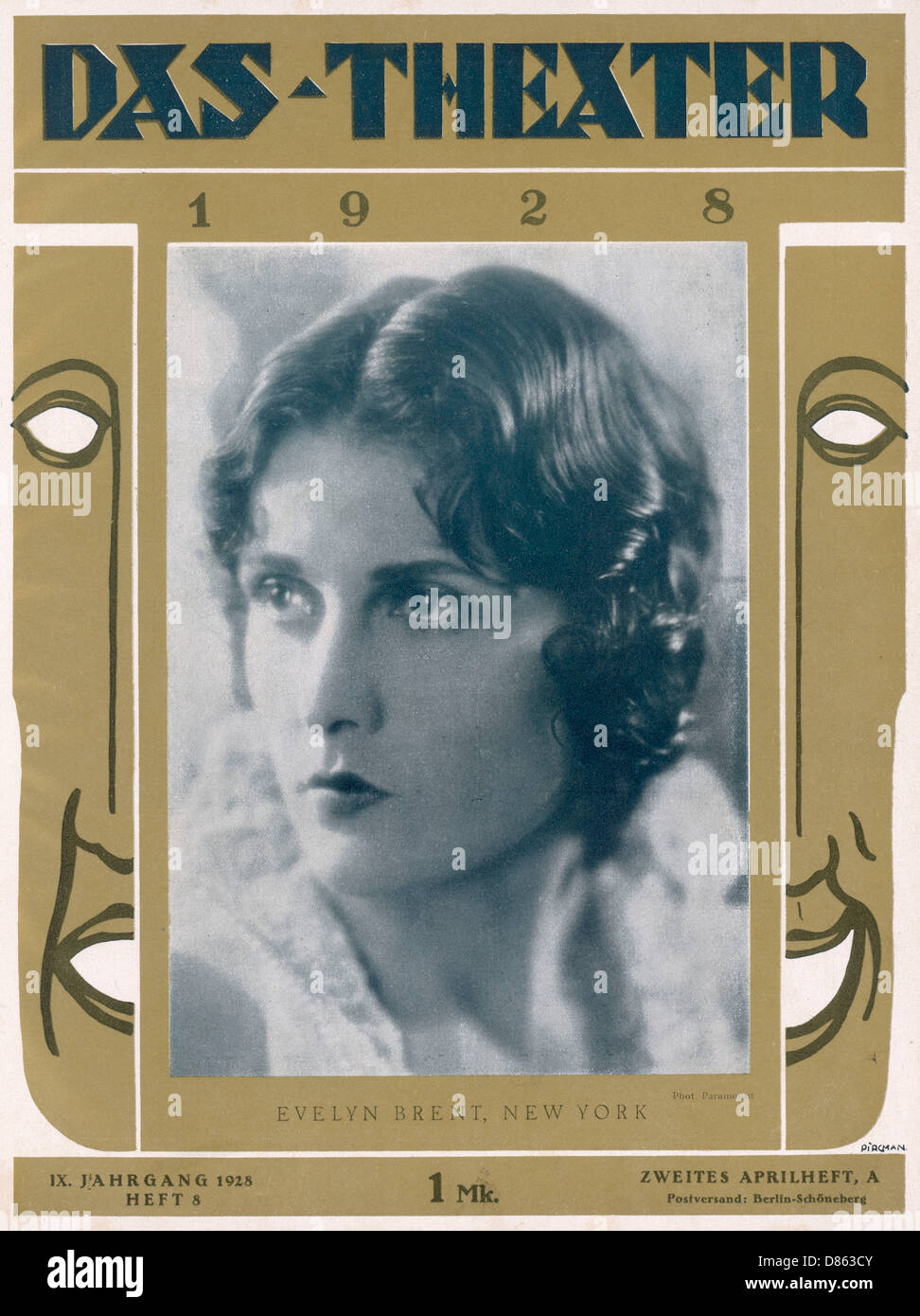 Evelyn Brent, amerikanische Schauspielerin Stockfoto