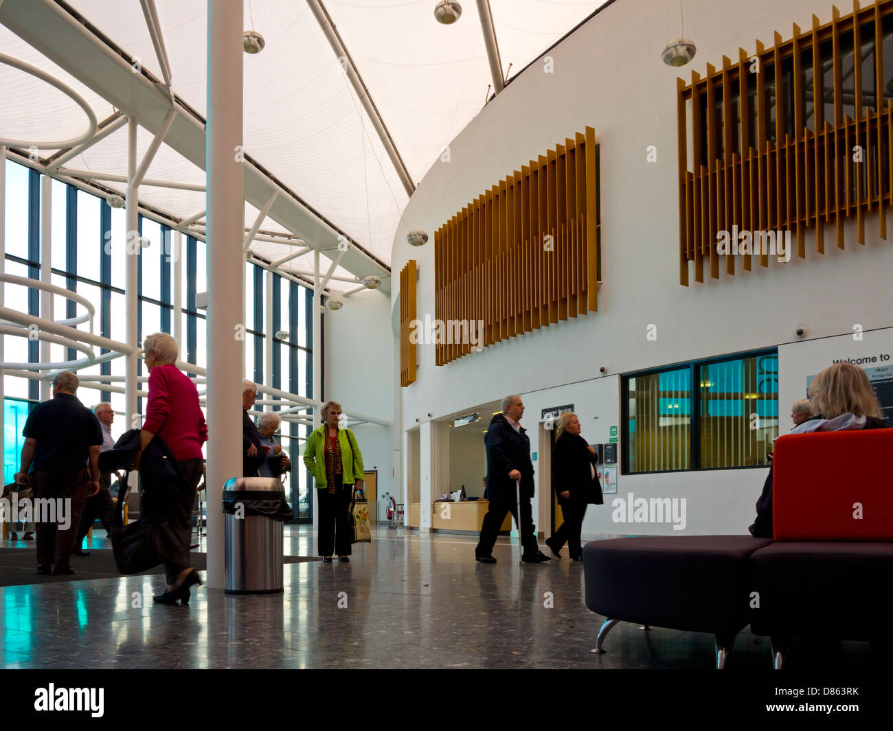 Des Königs Mühle Krankenhaus in Sutton in Ashfield nahe Mansfield Nottinghamshire England vom Sherwood Forest Hospitals NHS Trust Stockfoto