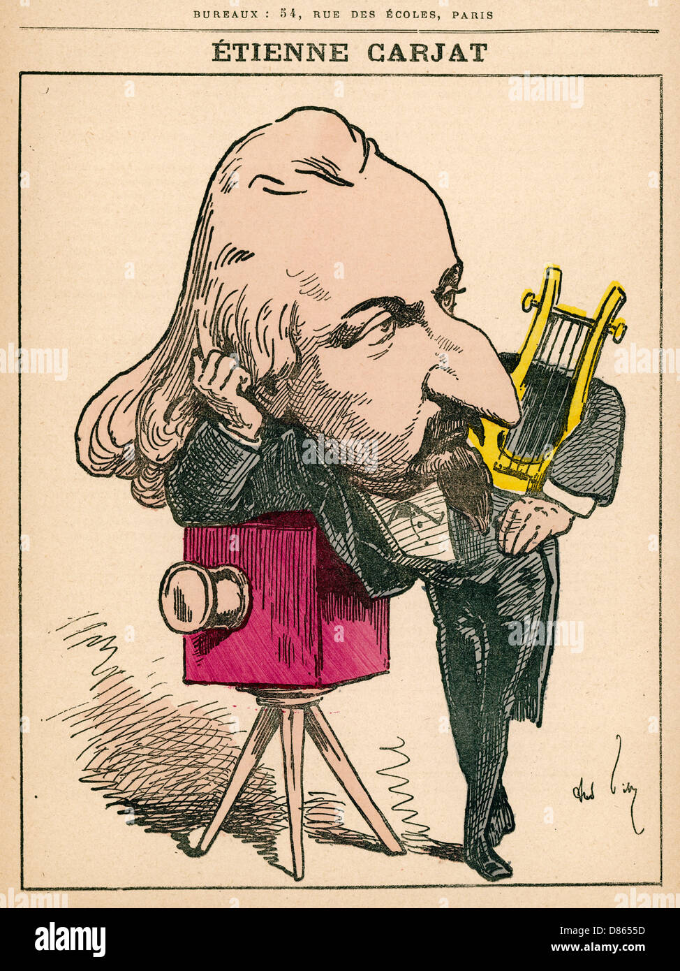 Etienne Carjat Stockfoto