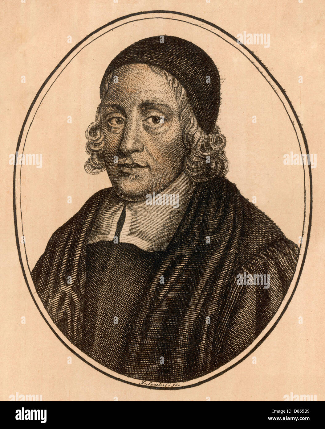 John Lightfoot, englischer Kirchenmann und Gelehrter Stockfoto