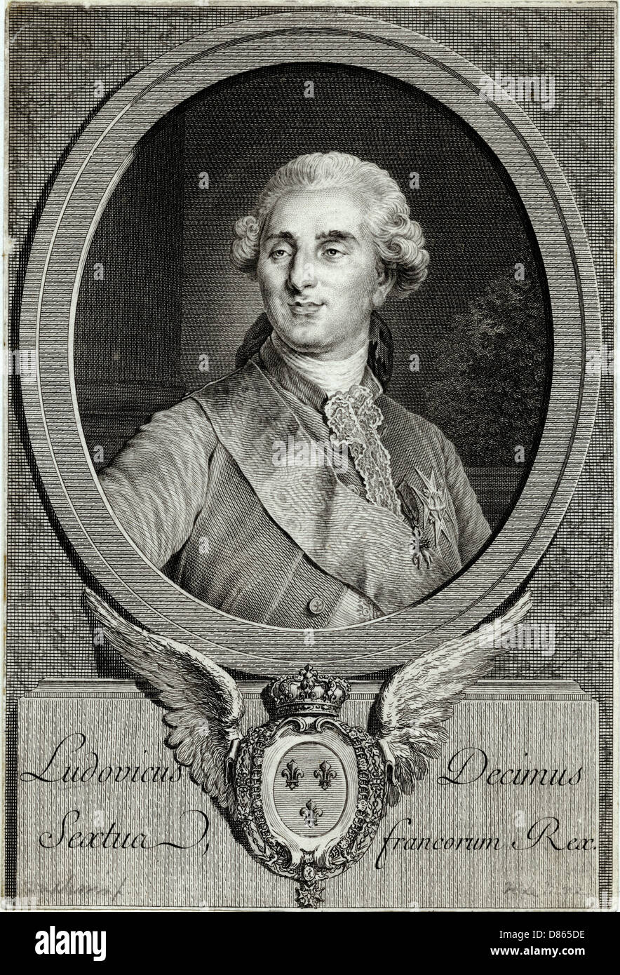 Ludwig XVI., König von Frankreich Stockfoto