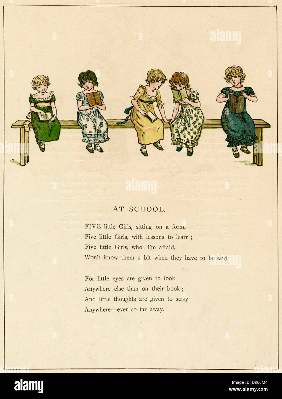 In der Schule Stockfotografie - Alamy