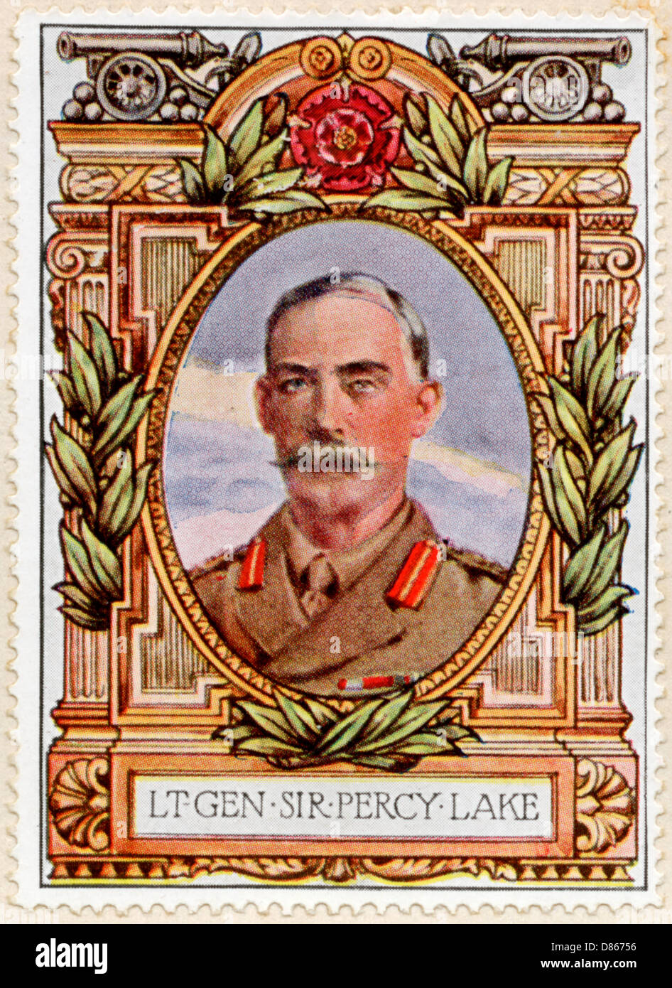 General Sir Percy Lake / Stamp Stockfoto