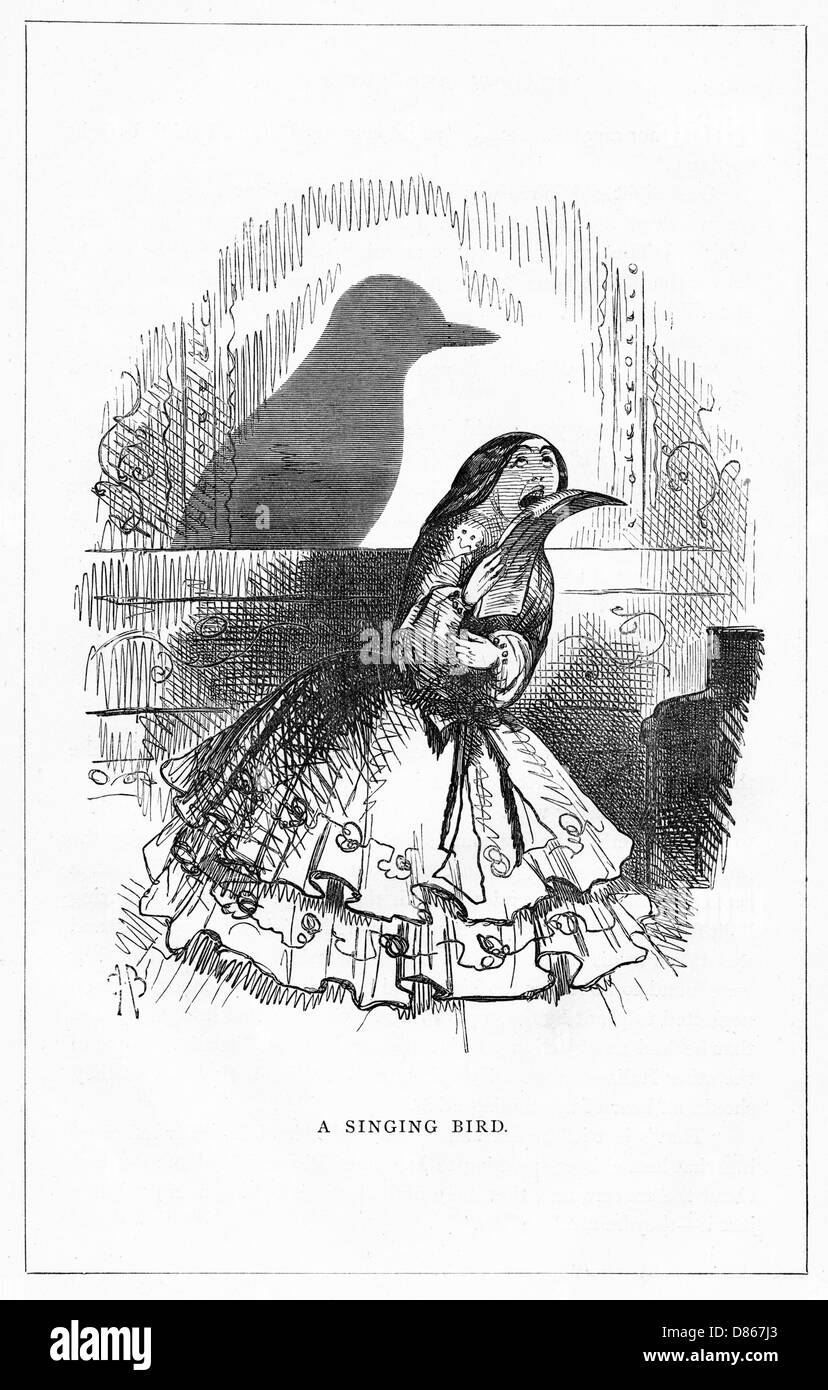 Schattenzeichnung. C.H. Bennett Stockfoto