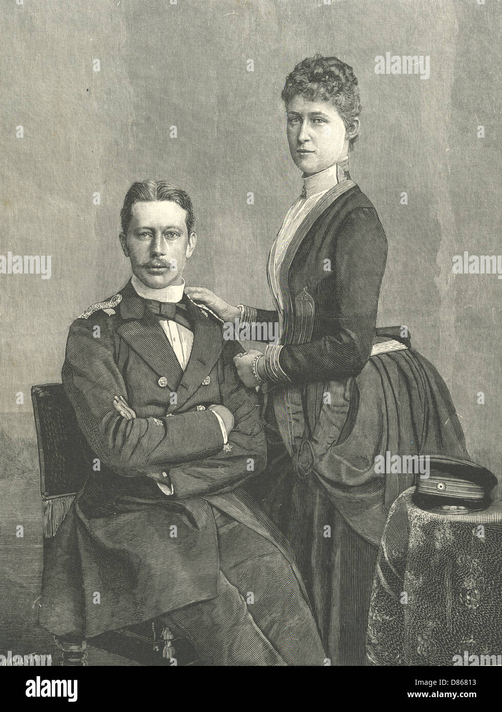 Prinz Heinrich (Heinrich) von Preußen (1862-1929) Stockfoto