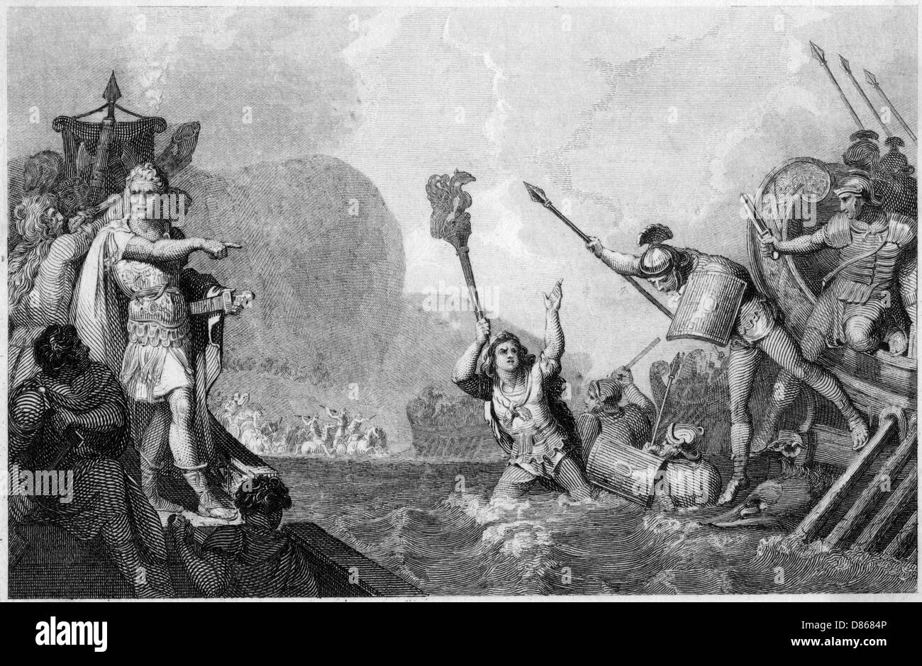 Landing Of Julius Caesar Stockfotos und bilder Kaufen Alamy
