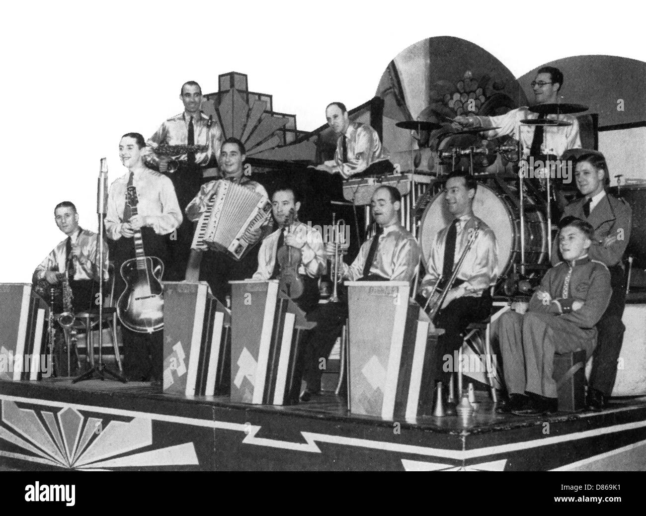 Oscar Rabin und seine Romany-Band, 1936 Stockfoto