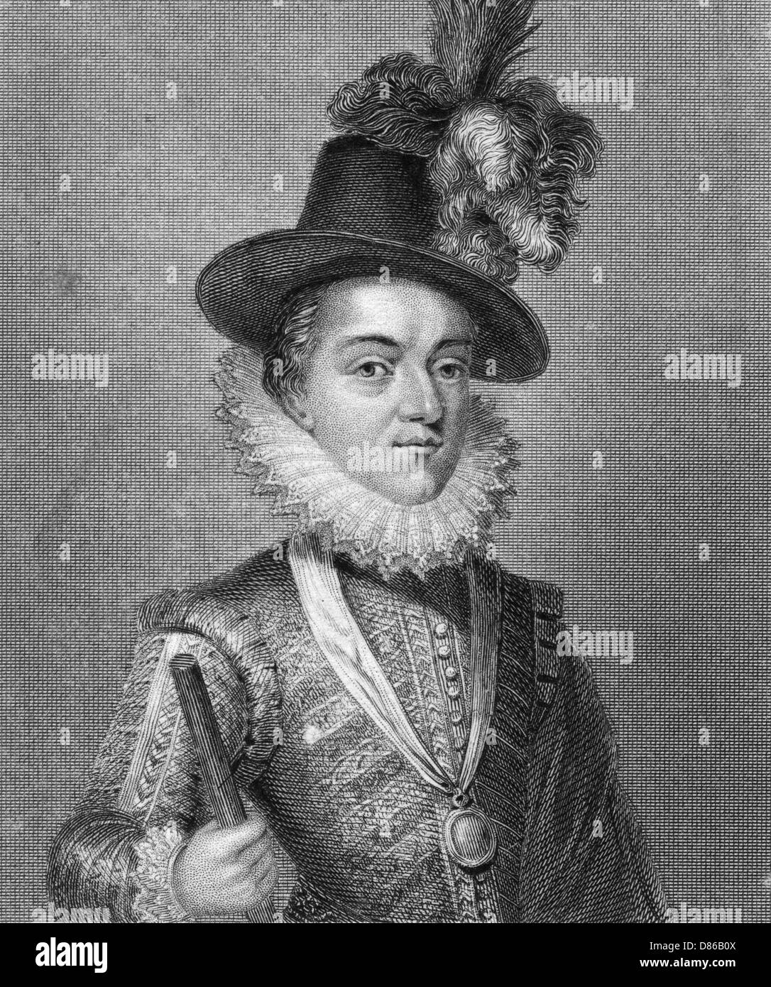 Charles, Prinz von Wales - 17.. Jahrhundert Stockfoto