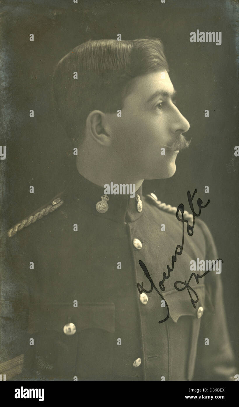 Soldat von 7. Queen's Hussars Stockfoto