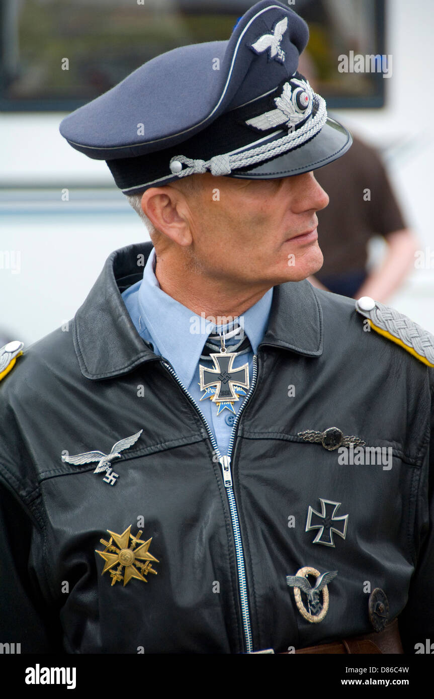 Nazi-Uniform in Haworth 2013 Stockfoto