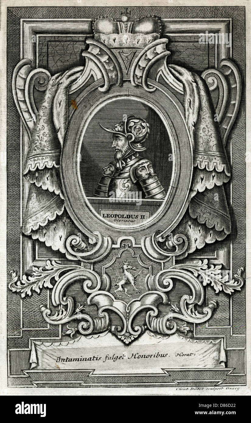 Leopold II., Margrave von Österreich Stockfoto