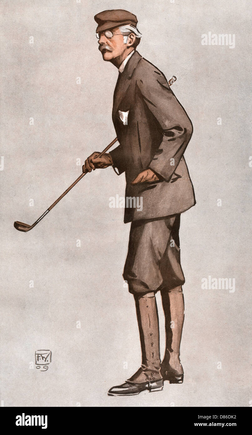 ARTHUR JAMES BALFOUR Stockfoto