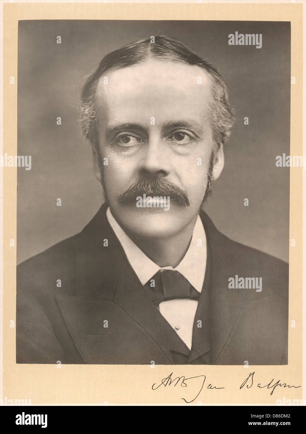 ARTHUR JAMES BALFOUR Stockfoto