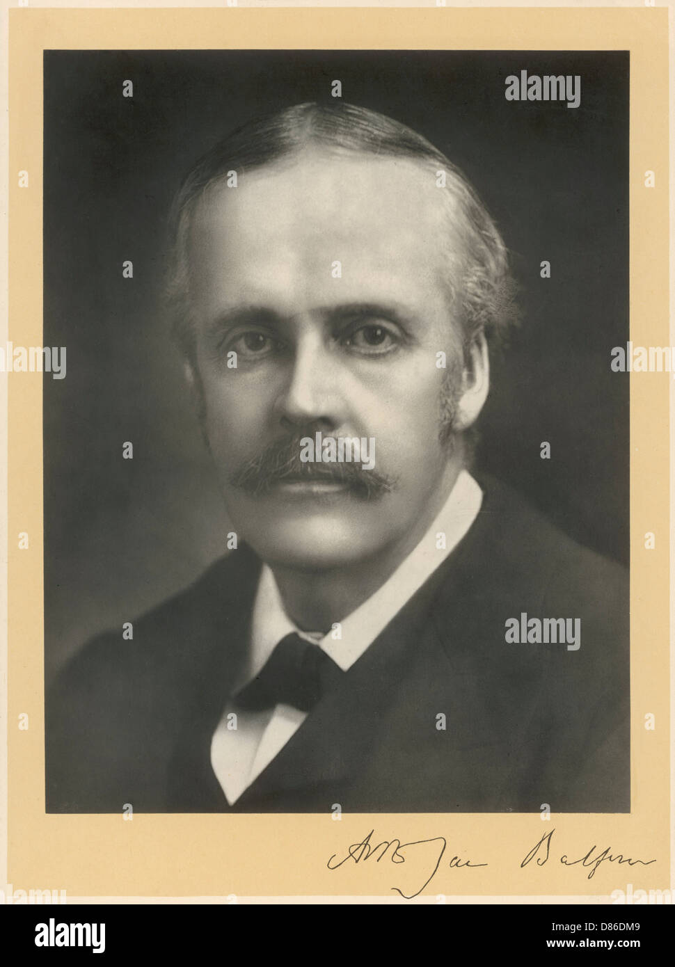 ARTHUR JAMES BALFOUR Stockfoto