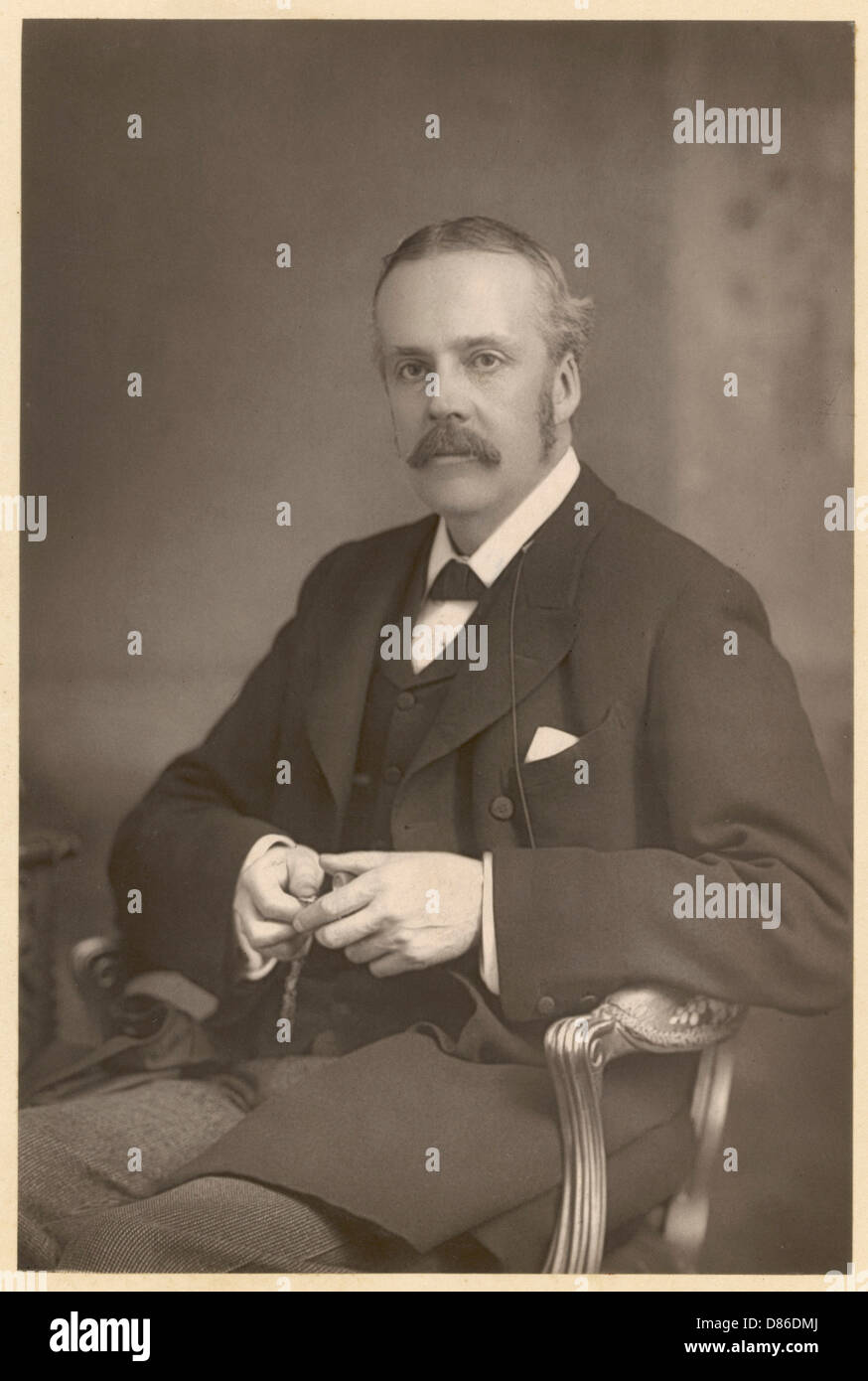 ARTHUR JAMES BALFOUR Stockfoto