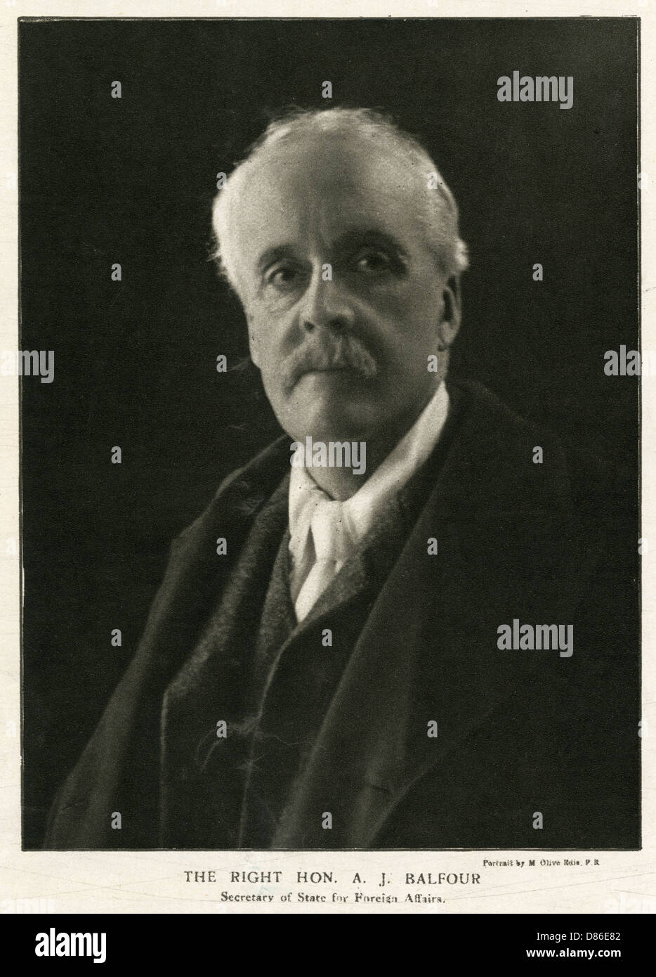 Arthur James Balfour Stockfoto