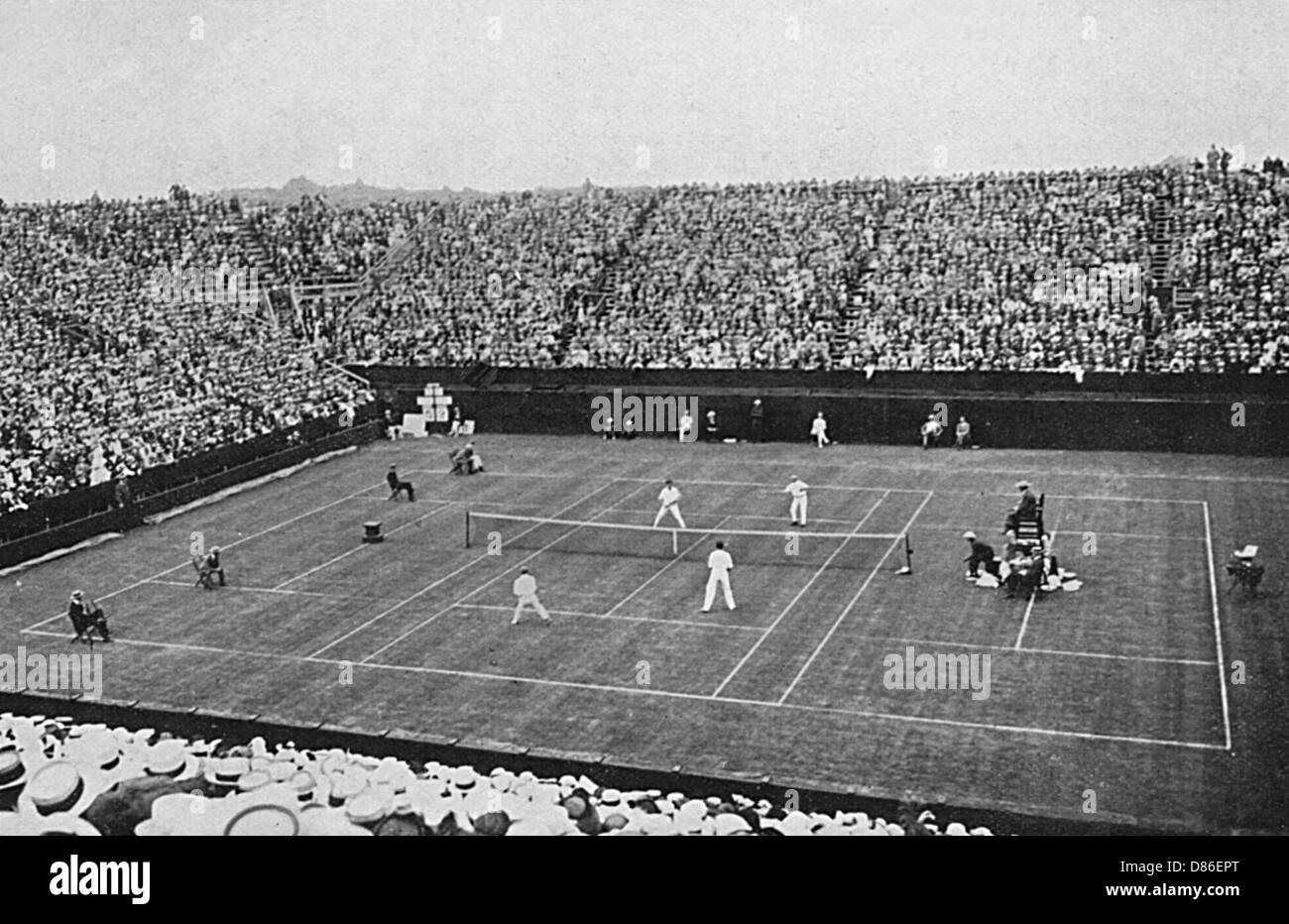 Davis Cup Doppel entsprechen Wildings zuletzt Stockfoto