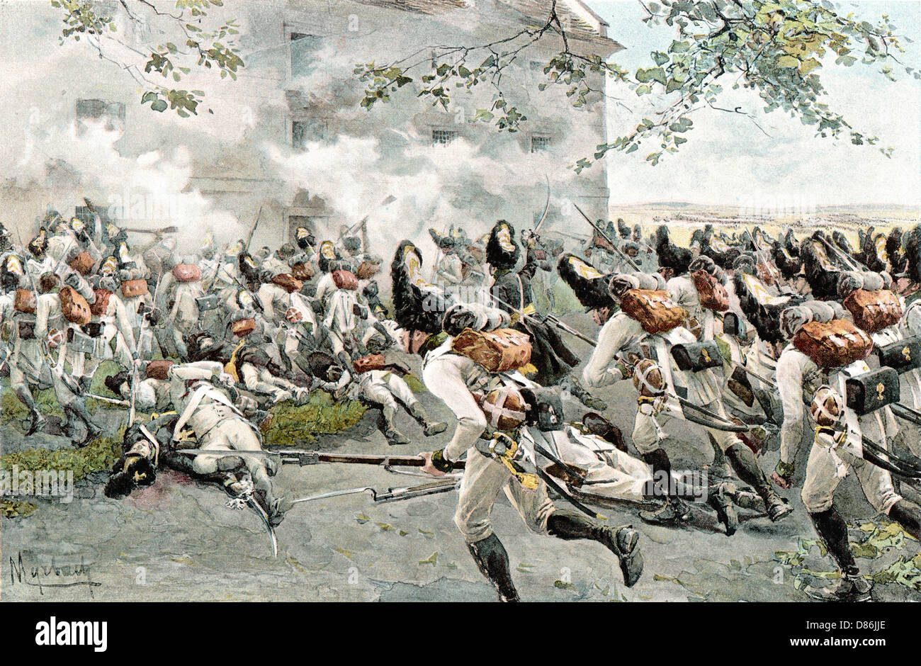 VERANSTALTUNGEN/KRIEG/NAPOLEONISCHEN Stockfoto