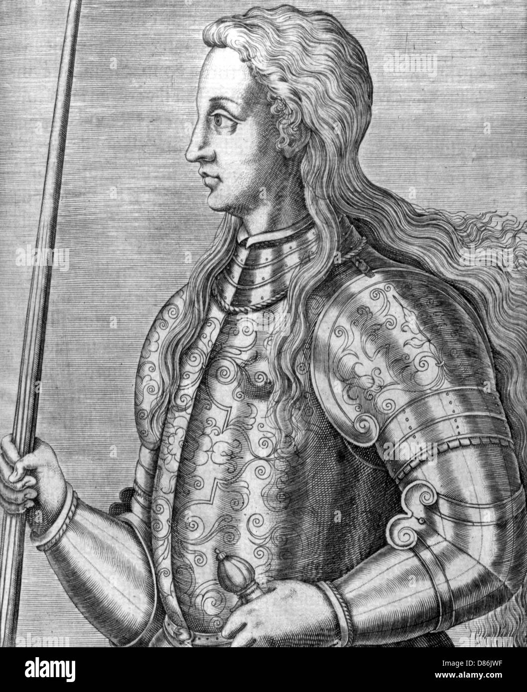 JEANNE D ' ARC Stockfoto