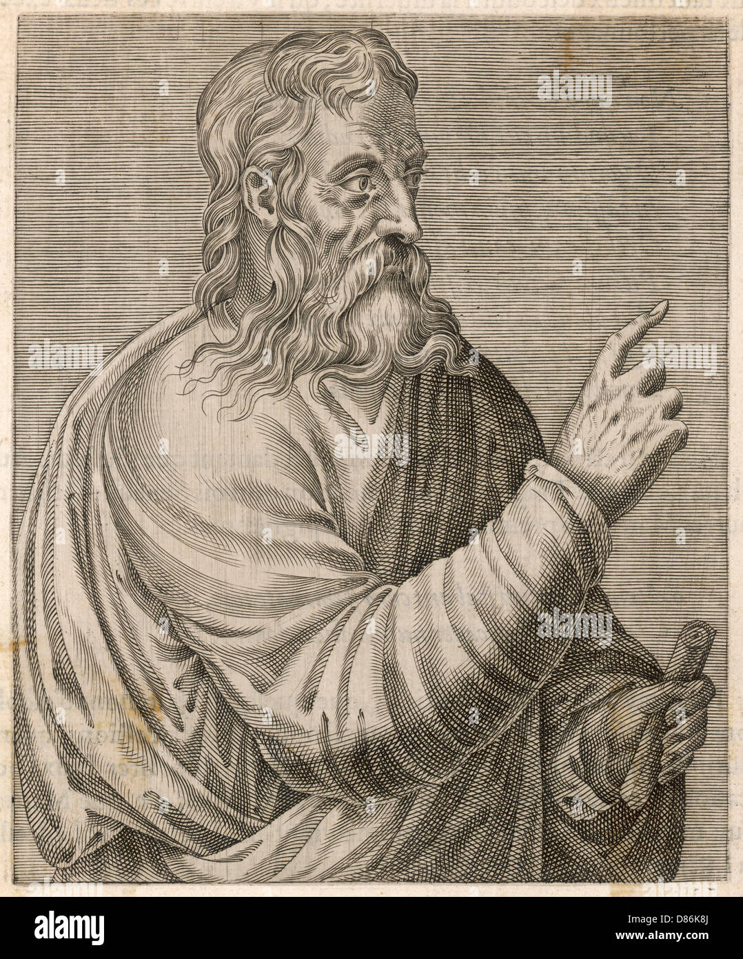 Lucius Seneca der ältere Stockfoto