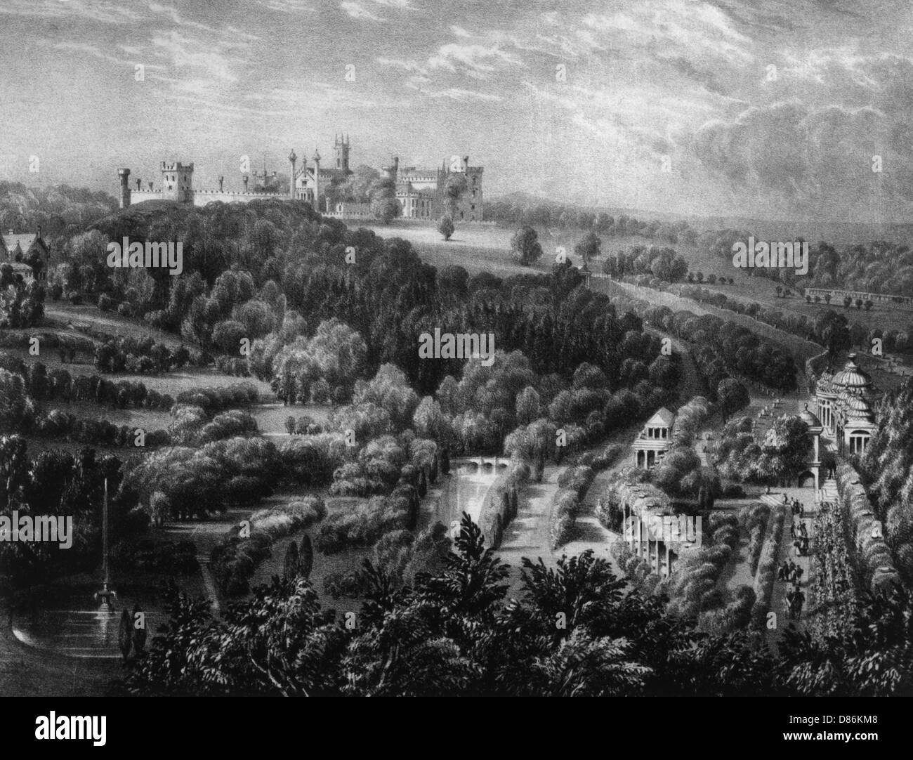 ENGLAND/ALTON TOWERS Stockfoto