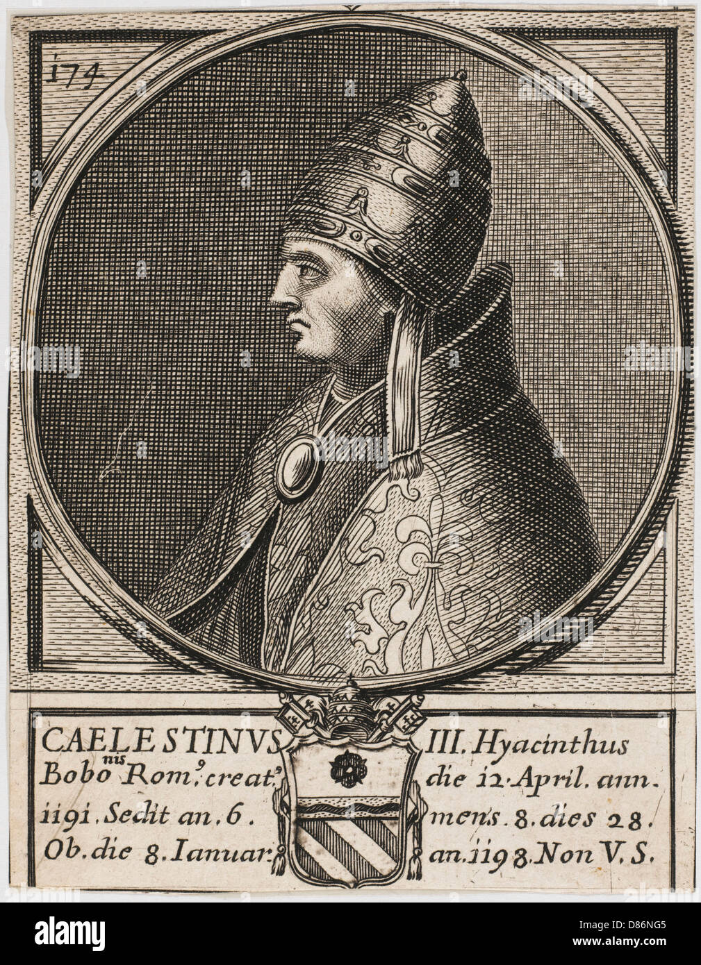 Pope celestine iii Fotos und Bildmaterial in hoher Auflösung Alamy