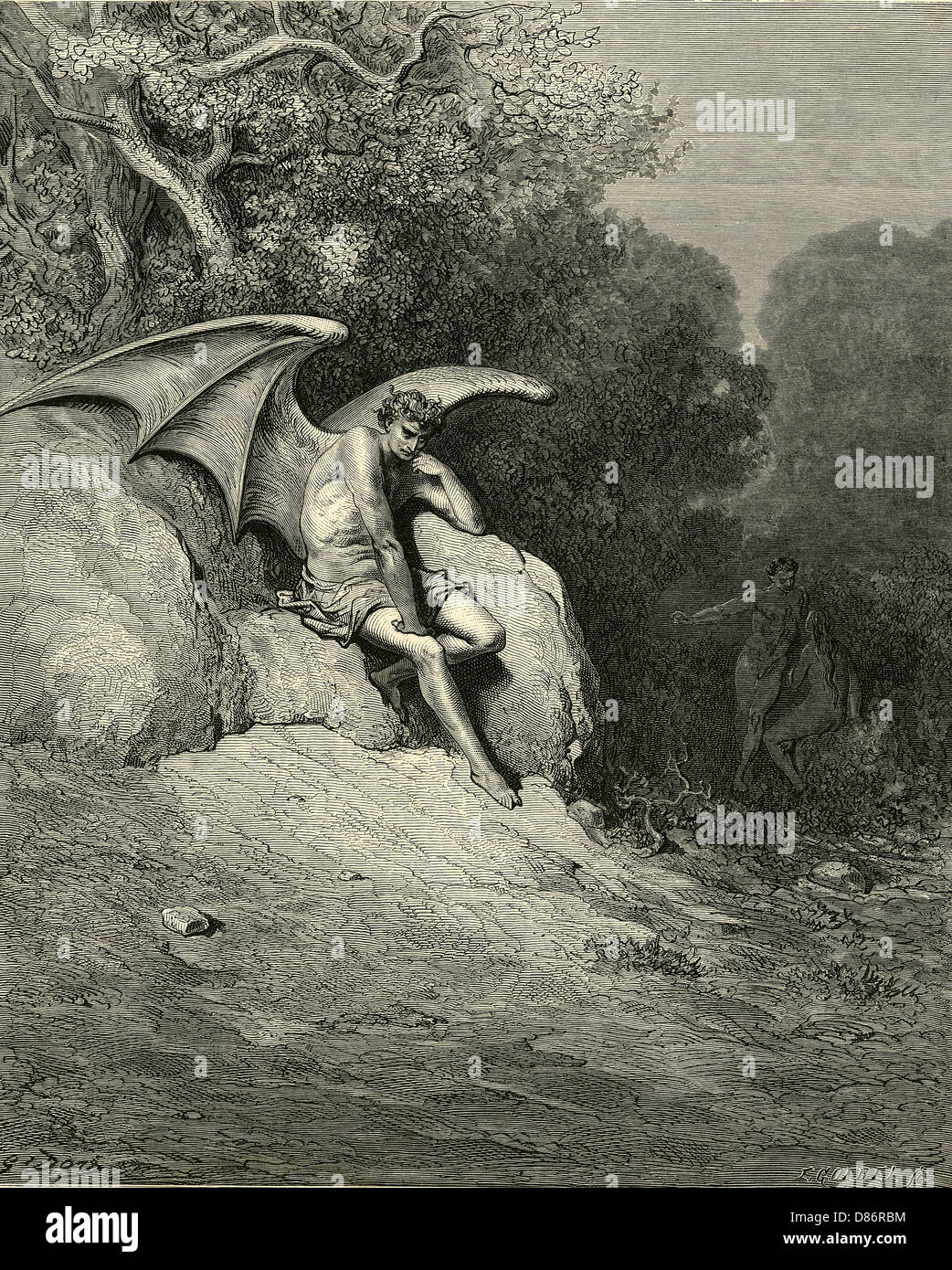 Gott satan Fotos und Bildmaterial in hoher Auflösung Alamy